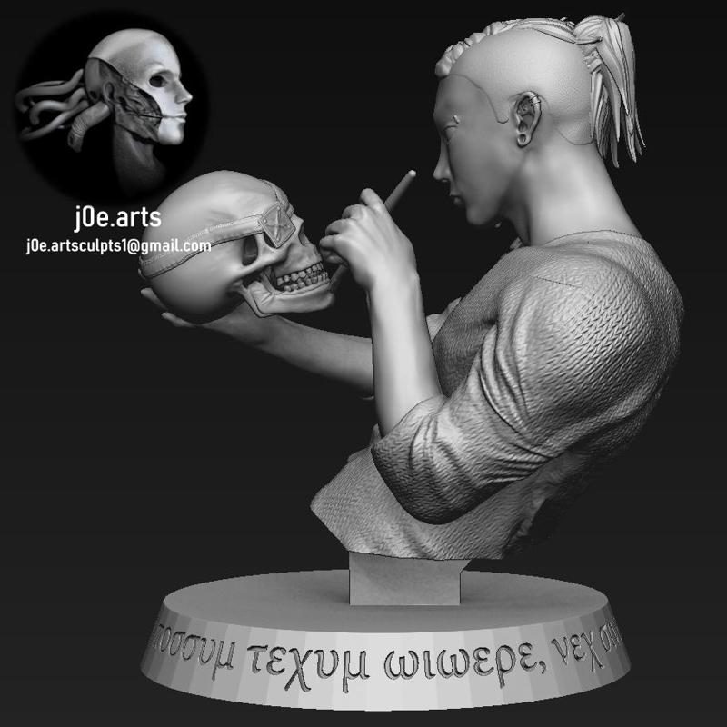 Tokyo Ghoul: Uta Painting Kanekis' Mask Statue