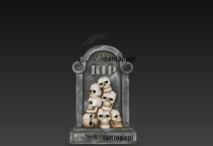 RIP Halloween decoration