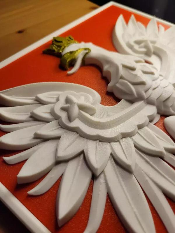 The coat of arms of Poland (Godło/Herb Polski)