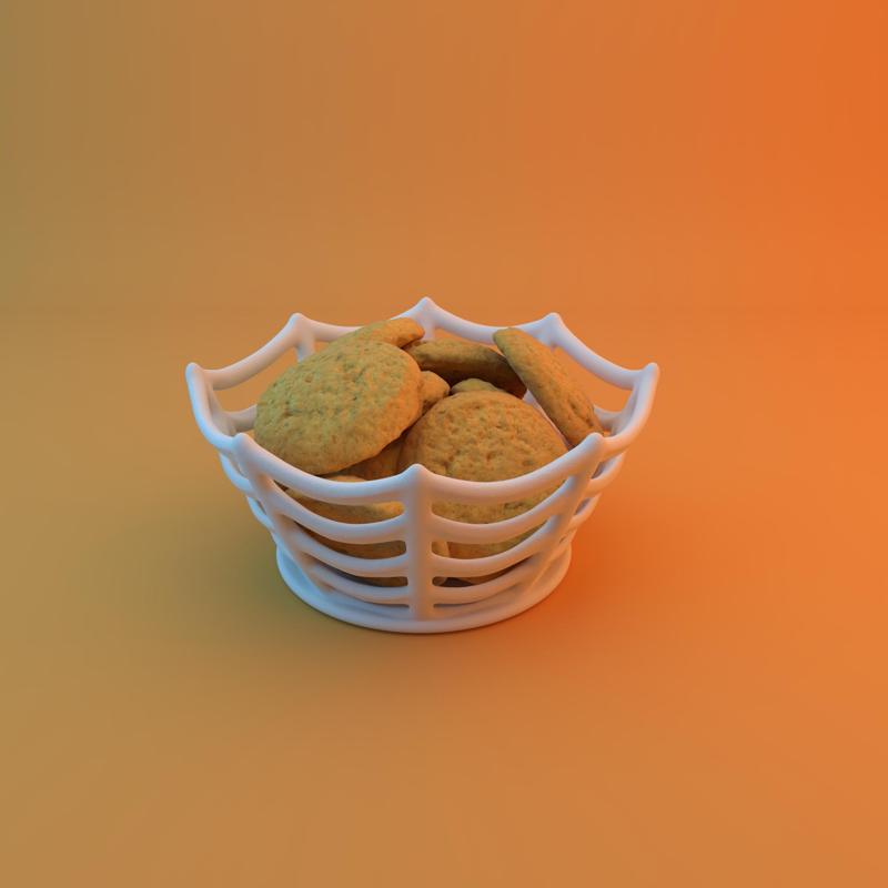 🕸 Halloween Candy Bowl – 3D Printable STL