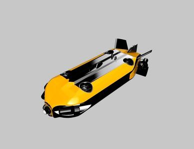 Underwater ROV – Inspired by Oceaneering Freedom – 3D Model