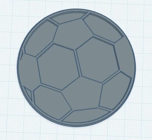 Soccer Ball Cookie Cutter