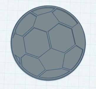 Soccer Ball Cookie Cutter