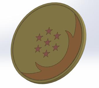 Dragon Ball Z Coasters - Ball 1-7