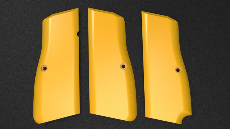 Browning Hi-Power MK I/II/III & Springfield SA-35 Style Grip STL – Prop / Airsoft / Cosplay Handle for 3D Printing