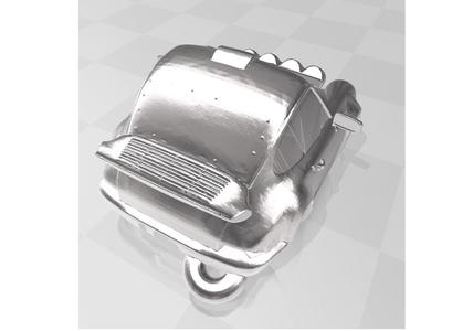 Llavero Porsche SAFARI "Classic" /Cartoon ALTO POLIGONO (REESCALABLE A GRAN TAMAÑO) (PRINT IN PLACE)