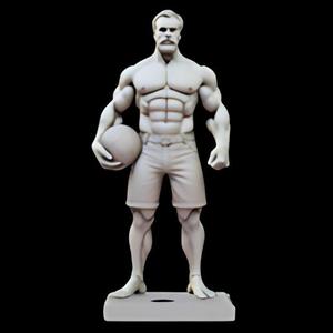 Omni-Man Muscular Statue