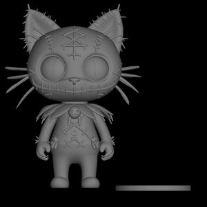 chibi cat model
