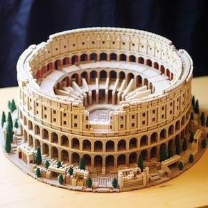 Colosseum of Rome – Ultra-Detailed LEGO-Style 3D Printable Model