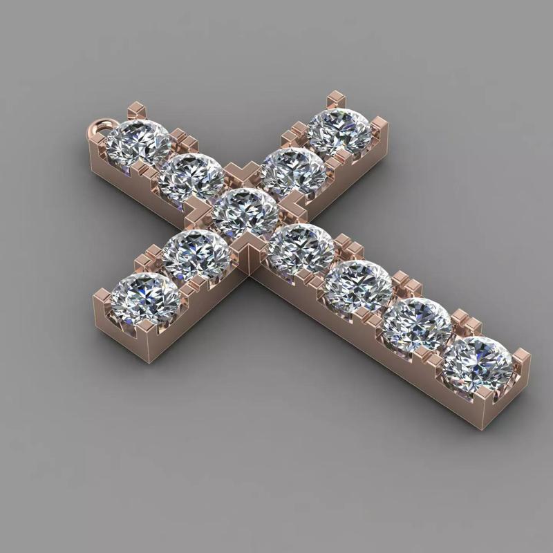 KUTSAL PIRLANTA HAC KOLYE 3DM STL OBJ FBX  3D BASKI MODELI