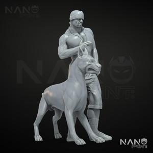 Bad Guy with his dog