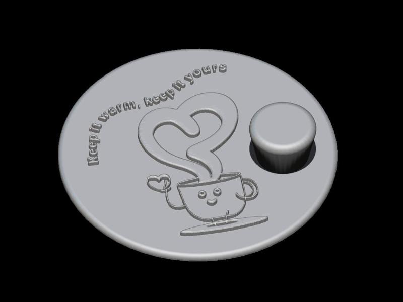 Elegant Coffee Cup Lid