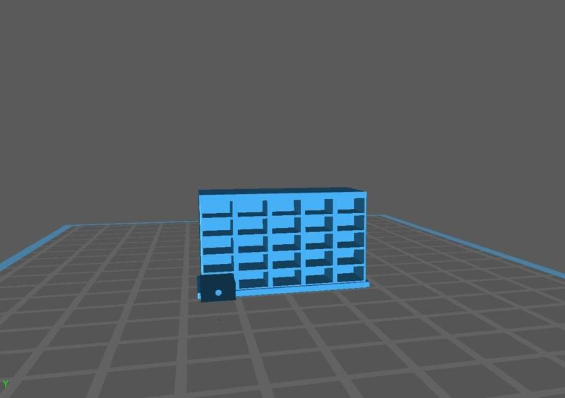 Apothecary Cabinet pull-out-larder - 25drawers