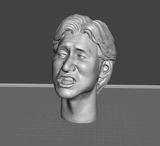 Jacky Cheung Head 3D Model 3D print model