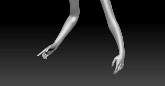 girl hand V06