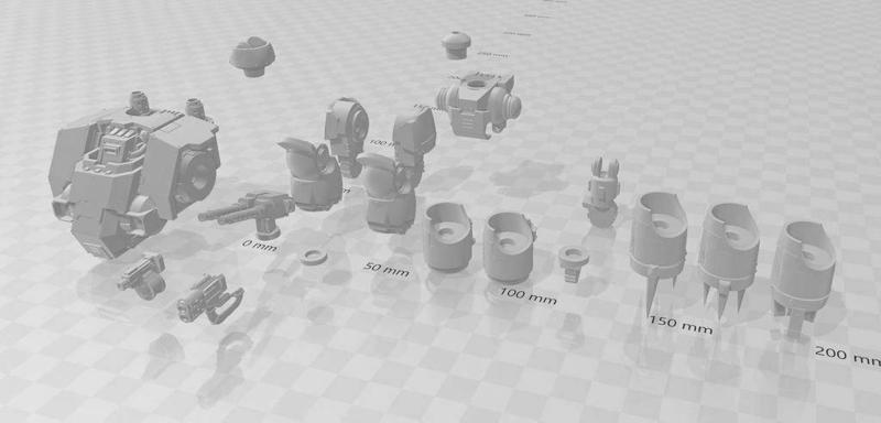 BRUTALIS AND BALLISTUS Dreadnought Space Marine Primaris