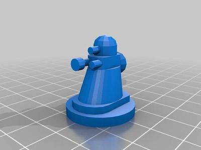 Wayfarer Tactics - 18mm / 28mm - Low Poly Dalek
