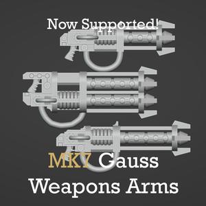 MK7 SM Gauss Weapon Set