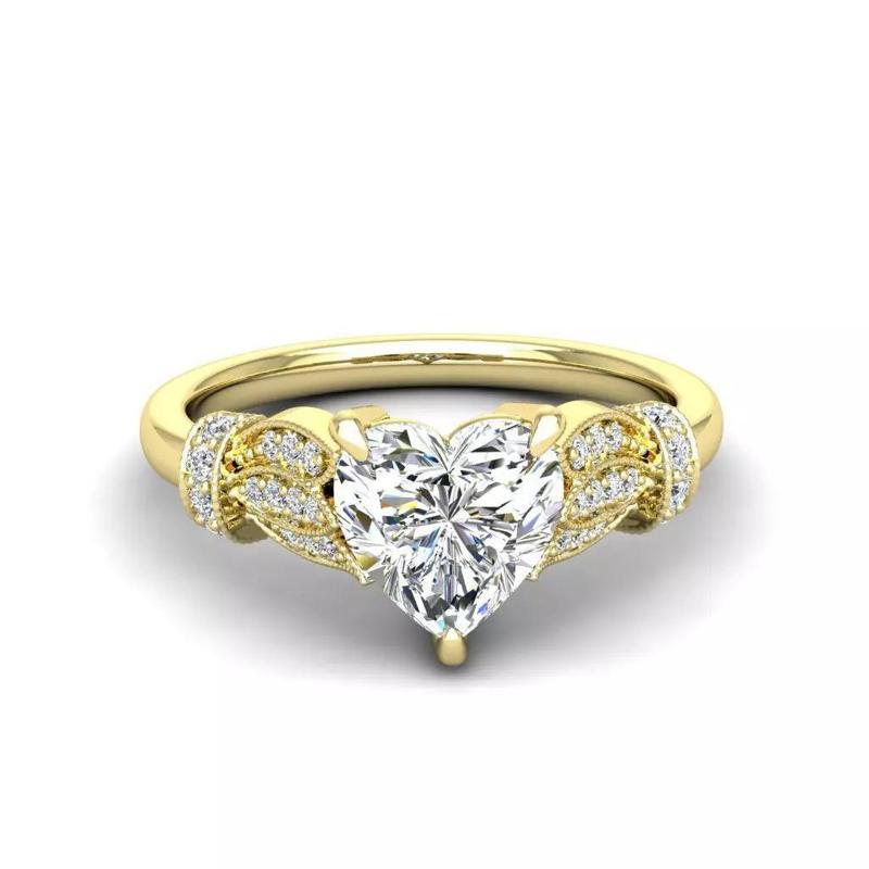 Engagement ring Tina heart
