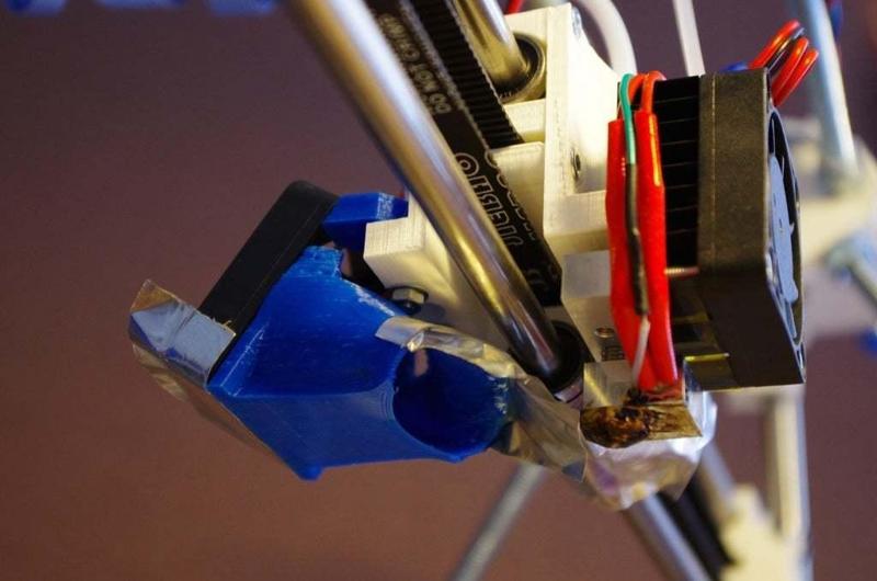 Fan duct for ReprapPro Mendel fan mount