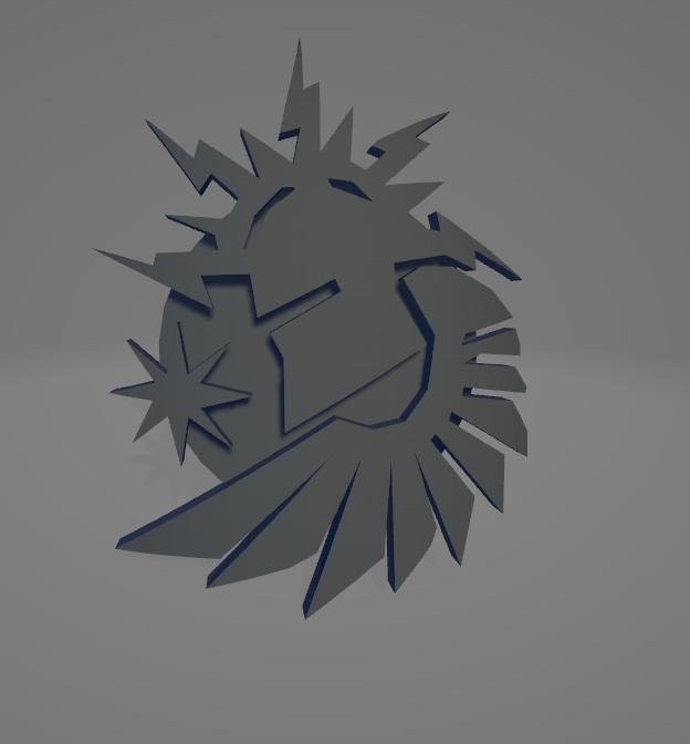 Sons of the Phoenix Space Marine Icon Moulded 'Hard Transfer'