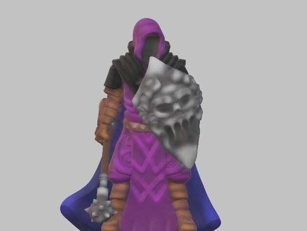 Dark Cleric (28mm/Heroic scale)