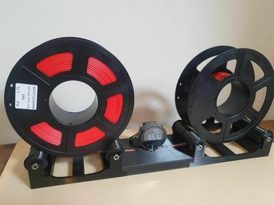 DEVICE FOR MEASURING THE LENGTH OF FILAMENT TO BE EXTRUDED - PRINT PREPARATION