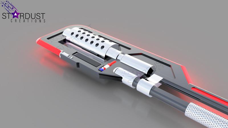 Purge Troopers Electro hammer 1:12 scale Black series 6" 3D print model