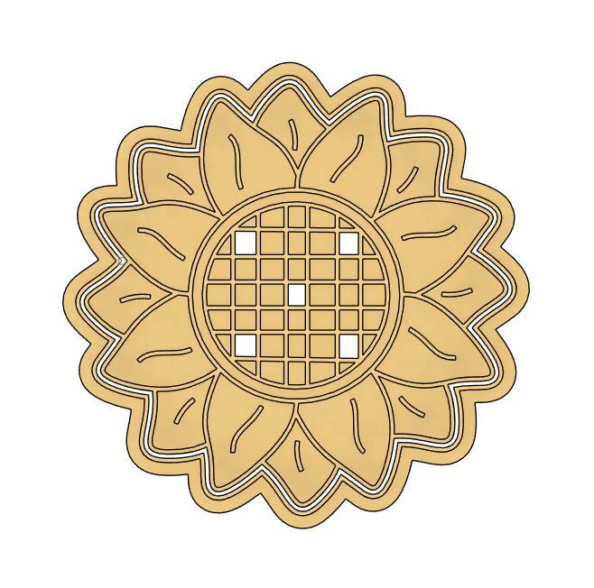 Cookie cutters - Sunflower-