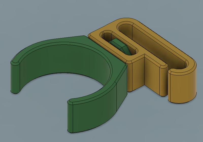 Snorkel holder spare part