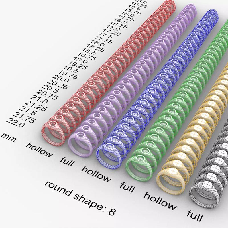 Round 8 mm Signet Rings 174 items