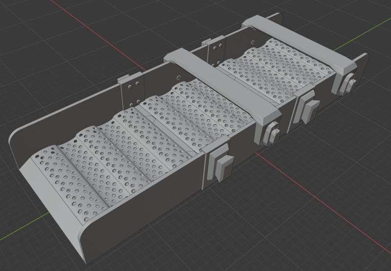 "Golden Tsunami" gold sluice / "Golden Tsunami" gold sluice