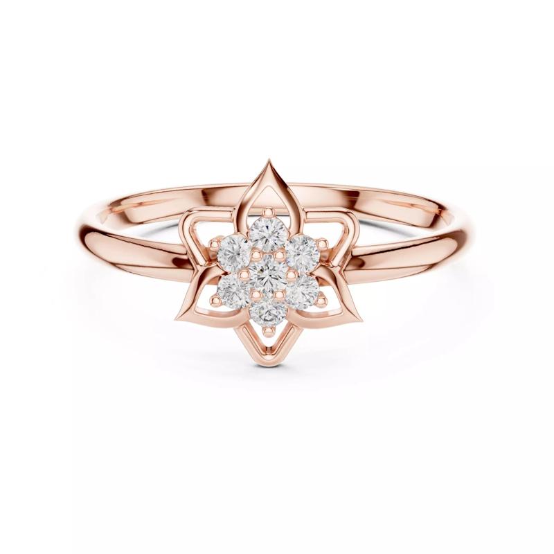 Round Cut Halo Diamond Engagement Wedding Ring 3DM STL Video