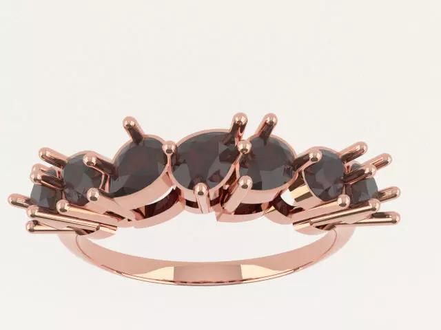 Rings 7 pear R 2