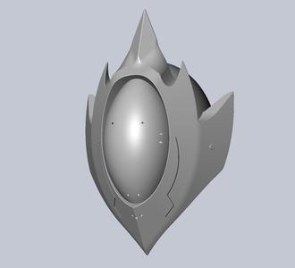 Code Geass Zero Mask Printable Model