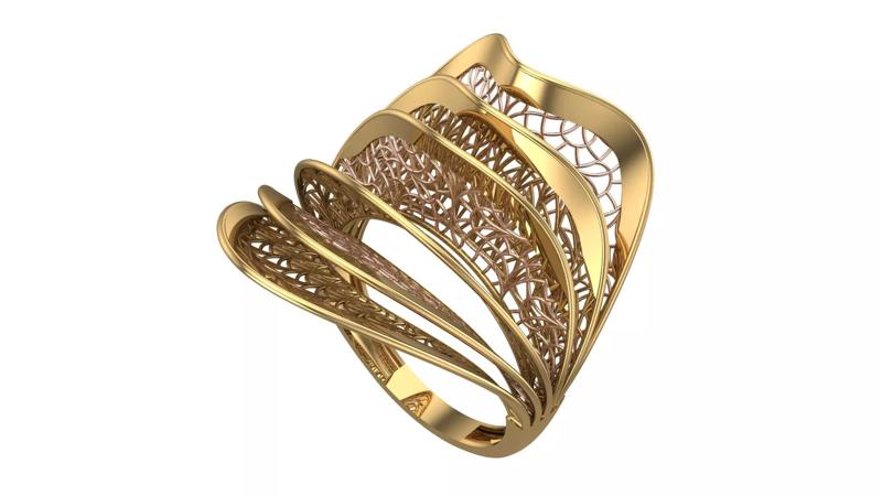 SEA WAVE RING COLLECTION-RA07-