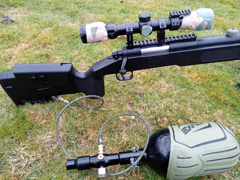 Airsoft M40A3 HPA Conversion Kit ASG M40A3 Sportline HPA Engine Sniper Rifle HPA System "Sabre"