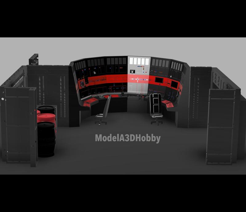 Death Star Diorama Bundle Pack - 3D STL files