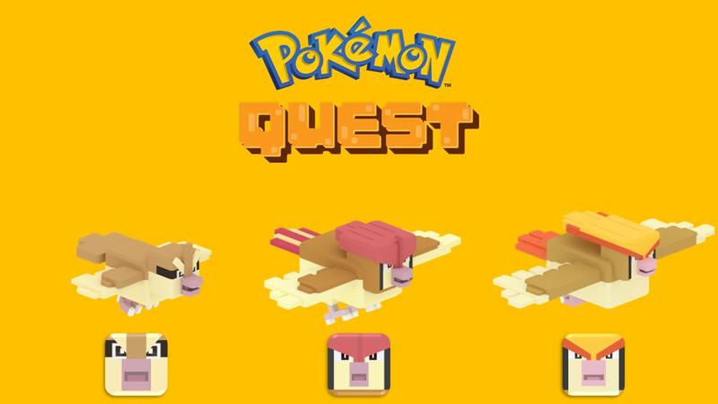 Pidgeot Evolutions - Pokemon Quest 8-BITS