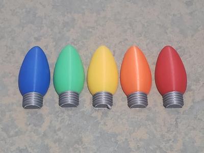Christmas Light Fridge Magnet