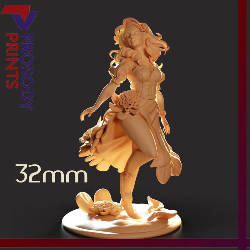 The Flower Girl - 32mm