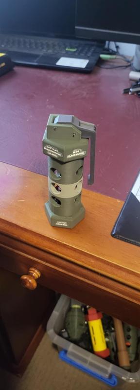 Airsoft Flashbang Grenade Impact Cap Gun Ring M84 Flashbang Sound Grenade "M84 Flash Bang 8 Cap Grenade"
