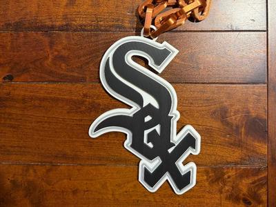 Chicago White Sox Oversized Necklace Logo