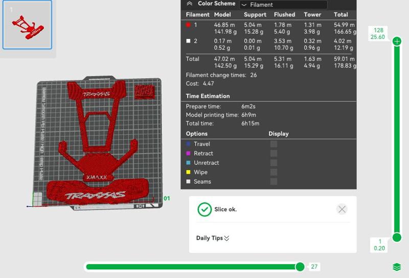 TRAXXAX BACK BUMPER ASSEMBLY