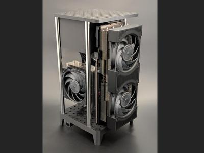 Open Frame ITX PC Case