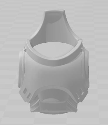 Psychic space warrior breastplate