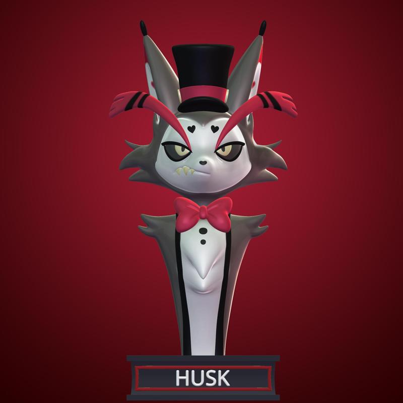husk hazbinhotel fanart status