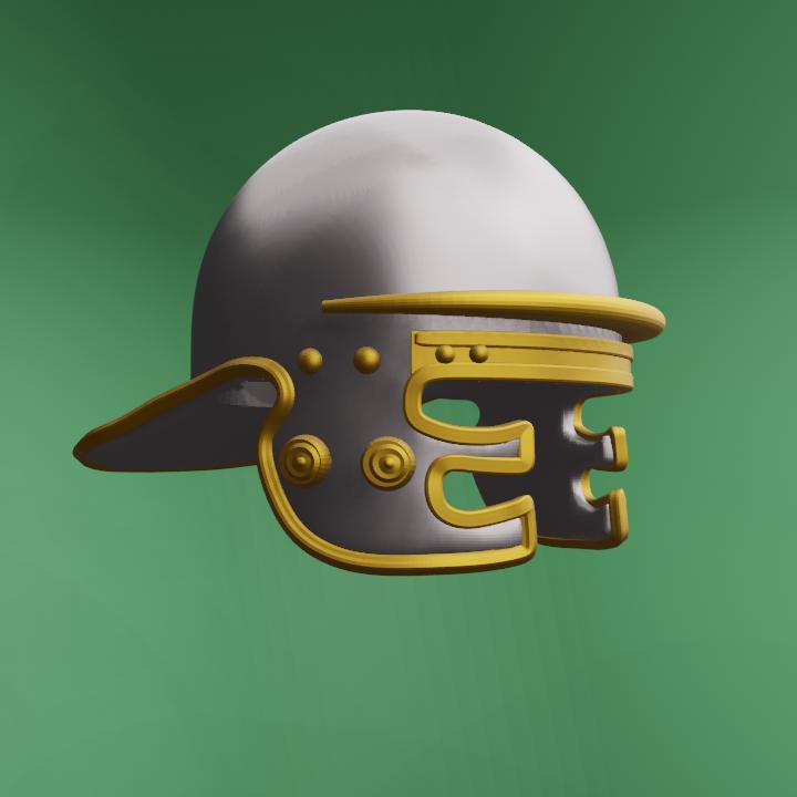 Roman Helmet Custom For Playmobil