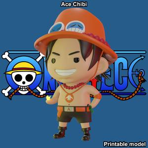 Ace Chibi - One Piece