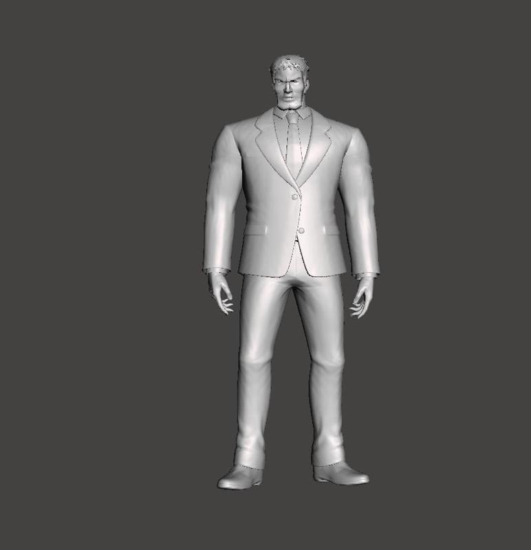 Mountain Ape Blizzard Group 3D Model